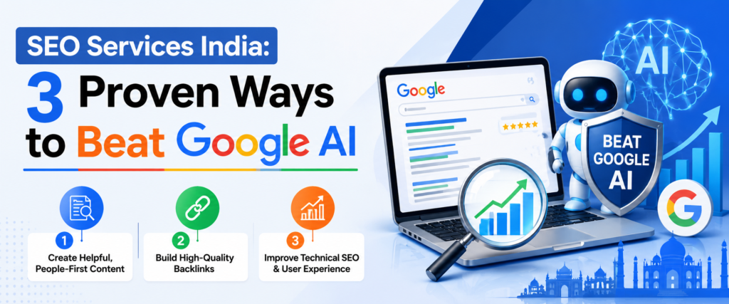 SEO Services India – 3 Proven Ways to Beat Google AI